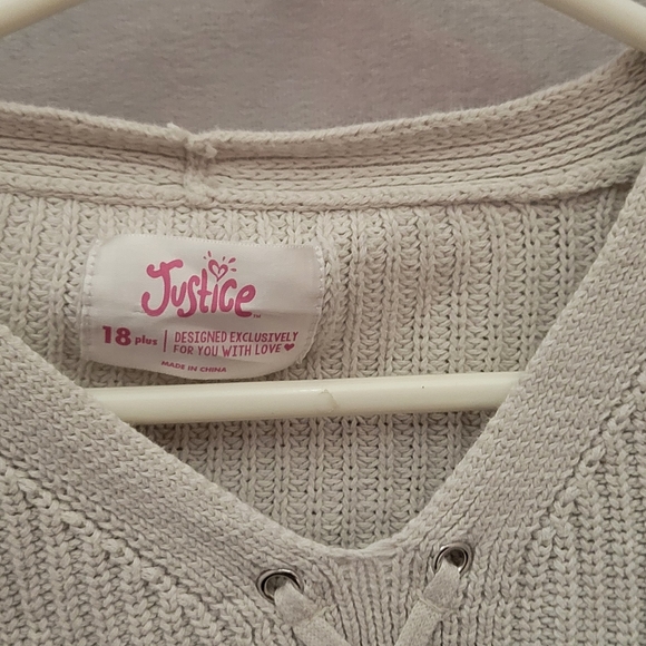 Justice Blue Ombre Sweater. - Picture 5 of 5